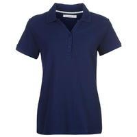 full circle plain polo shirt ladies