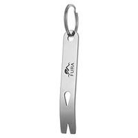 FURA Outdoor Multi-Function 440 Stainless Steel Crowbar Tool - Silver