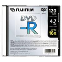 fuji magnetics dvd r 4 7gb 120min 16x 10pk slim case