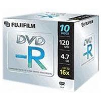 Fuji Magnetics DVD-R 4, 7GB 120min 16x 10pk Jewel Case