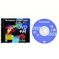 Fuji Magnetics DVD+R 4, 7GB 120min 16x 10pk Jewel Case