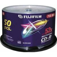 fuji magnetics cd r 700mb 80min 52x 50pk spindle