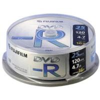 Fuji Magnetics DVD-R 4, 7GB 120min 16x 25pk Spindle