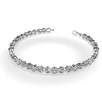 Full Bezel Setting Round Diamond Designer Bracelet