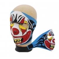 Full Face Neoprene Bike/Ski/Snowboard Mask - Evil Clown