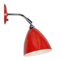 fw390 task short wall light in red