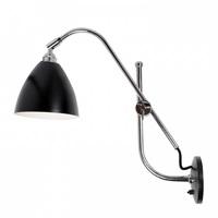 FW341 Task Modern Metal Wall Light In Black