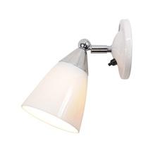 FW399 Mann Switched Bone China Wall Lamp