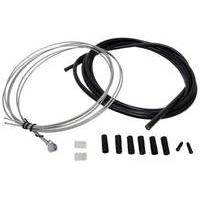 fwe stainless steel road brake cable kit for shimanosram black