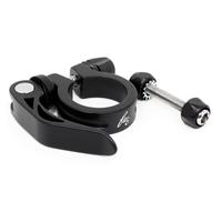 FWE Quick Release Seat Clamp with Standard Bolt | Black - 28.6mm