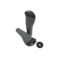 FWE Ergonomic Lock On Grips | Black/Grey