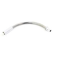 FWE Noodle Brake Pipe - 90 Degree | Silver