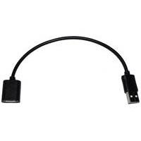 FWE USB Female To Male Extension Lead For FWE Lights | Black