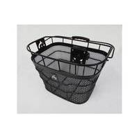 FWE Metal Handle Bar Basket (Ex-Demo / Ex-Display) | Black