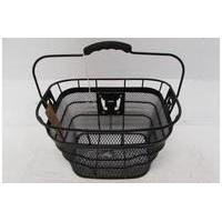 FWE Metal Handle Bar Basket (Ex-Display) | Black