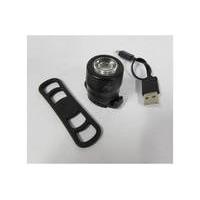 fwe usb rechargeable 50 lumen front light ex demo ex display black