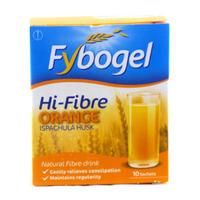 Fybogel High Fibre Orange 10s