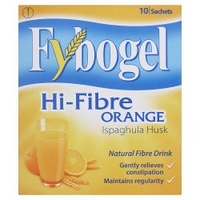 Fybogel Hi-Fibre Orange Natural Fibre Drink 10 Sachets