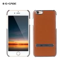 G-CASE Fashion PC + PU Hard Case Luxury Back Skin Protective Case for iPhone 6 Plus 5.5\