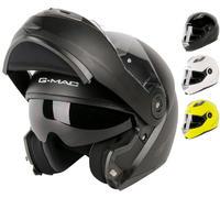 G-Mac Glide Flip Front Motorcycle Helmet