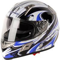 G-Mac Renegade Graphic Motorcycle Helmet & Visor