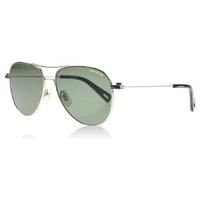 G-Star Raw Metal Sniper Sunglasses Silver Semi Matte 045