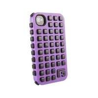 G-form Iphone 4 / 4s Extreme Grid Case Purple Case/black Rpt (cp2ip4008e)