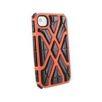 g form iphone 4 4s x protect case orange caseblack rpt cp1ip4010e