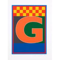 G - The Dazzle Alphabet By Peter Blake