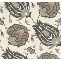 G P & J Baker Wallpapers Turkish Flower Charcoal, BW45057/2