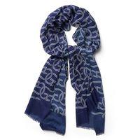 G-print Scarf - Persian Blue