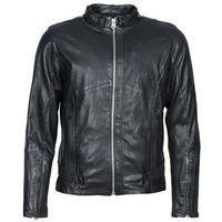 G-Star Raw CHOPPER men\'s Leather jacket in black