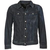 g star raw slim tailor mens denim jacket in blue