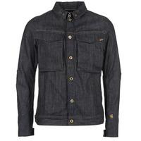 g star raw vodan 3d slim mens denim jacket in blue