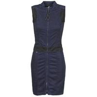 g star raw lynn slim dress womens dress in blue