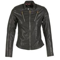 G-Star Raw CHOPPER PL SLIM JKT WMN women\'s Leather jacket in black