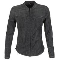 g star raw lynn skinny shirt wmn ls womens denim jacket in grey