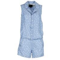 g star raw bronson womens jumpsuit in blue