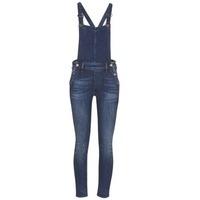 g star raw lynn high slim navy womens jumpsuit in blue