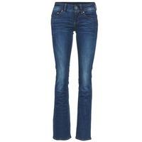 G-Star Raw MIDGE SADDLE MID BOOTLEG women\'s Bootcut Jeans in blue