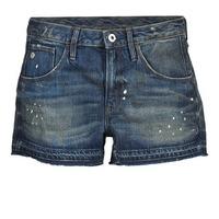 g star raw arc bf ripped short wmn womens shorts in blue