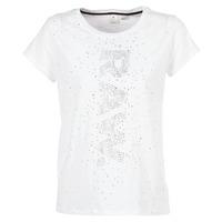 G-Star Raw FOTIS STRAIGHT R T WMN S/S women\'s T shirt in white