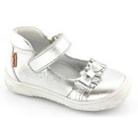 G2140006-1 Silver Velcro Sandal