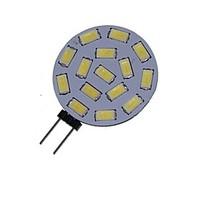 G4 GZ4 MR11 7.5W 15x5730/5630SMD LED 550LM 3500K 6000K Warm White/Cool White LED Spot Lights Light Bulb DC/AC 9-36V