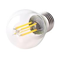 G45 4W E27 400LM 360 Degree Warm/Cool White Color Edison Filament Light LED Filament Lamp (AC220V)