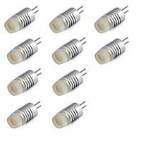 G4 LED Mini Crystal Spotlight 1.5W Chip for Home Chandlier 120 lm Warm White / Cool White DC 12V (10 Piece)