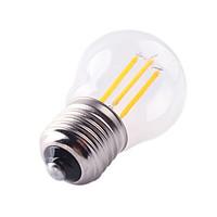 G45 4W E27 400LM 360 Degree Warm/Cool White Color Edison Filament Light LED Filament Lamp (AC220-240V)