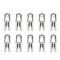 G9 40W 3000-3500K Warm White Halogen Bulb Light Globe Lamp (220V, 10pcs)