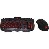 Game Max - Illuminated Gaming Keyboard & Mouse 3 Colour LED