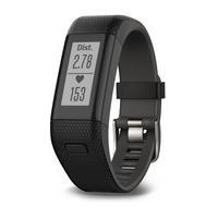 Garmin vivosmart HR+ GPS Activity Tracker (Regular Wristband), Black